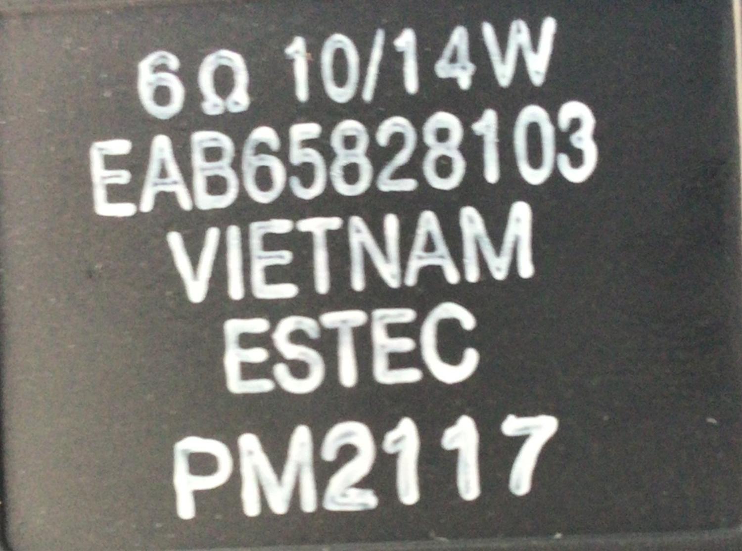 KIT DE BOCINAS (2PZS) PARA TV LG / NUMERO DE PARTE EAB65828104 / 6Ω 10/14W / PM2114  / EAB65828103 / 6Ω 10/14W / PM2117 / NUMERO DE PANEL HC550EQH-ABGA1-2144 / MODELO 55QNED80UQA.BUSFLJR - Imagen 3